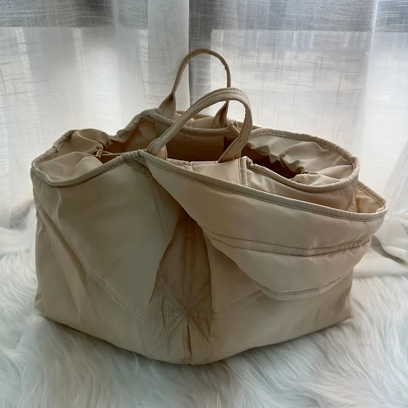 Dog Carrier Bag Outdoor Walking Shopping Pet Bag Breathable Handheld Tote Waterproof Large Capacity Commuter Shoulder Bag