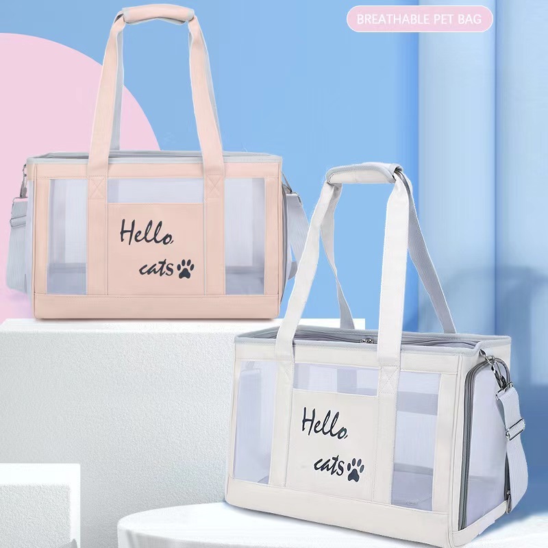 Cat Carriers Bag Breathable Soft Portable Puppy Mini Dog Kitten Handbag Shoulder Transport Pet Bag Travel Supplies