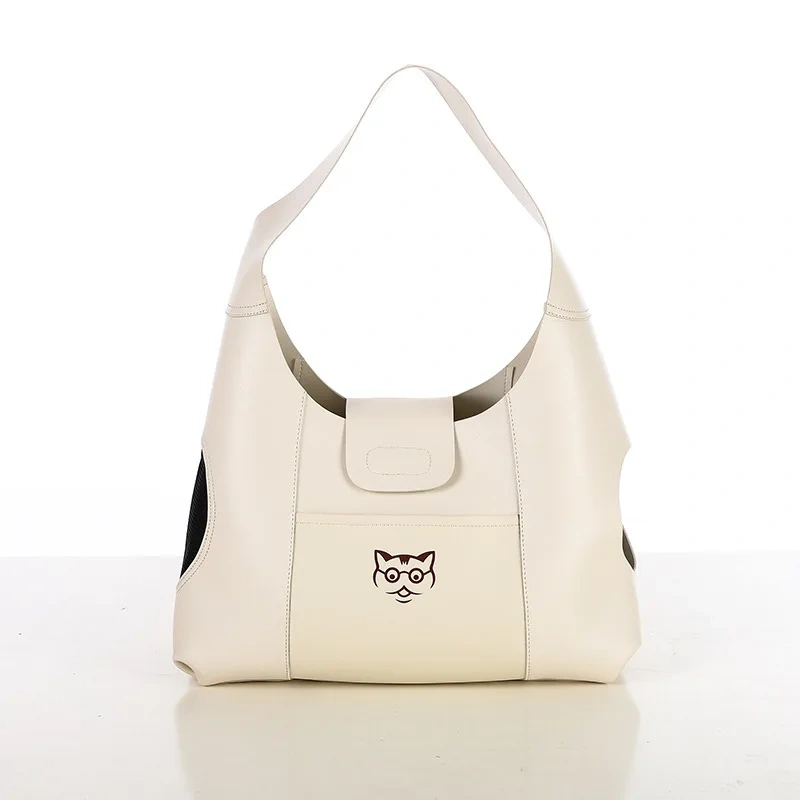 1PC Cat Bag Pet Backpack Cat Traveling Exposed Breathable Handbag Single Shoulder Crossbody Cat Bag New Pet Bag pet supplies