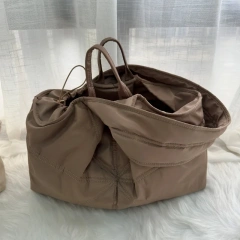 Dog Carrier Bag Outdoor Walking Shopping Pet Bag Breathable Handheld Tote Waterproof Large Capacity Commuter Shoulder Bag