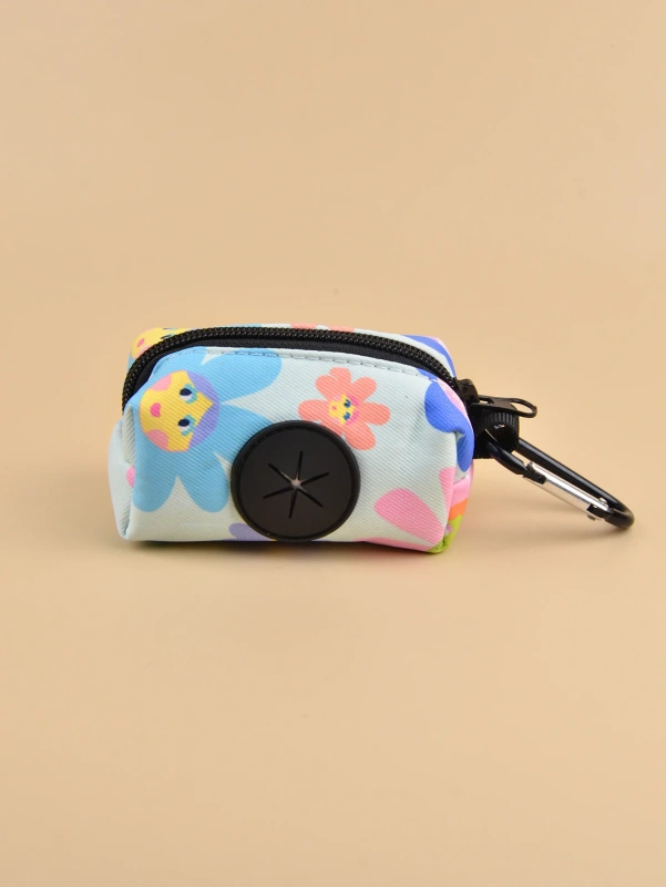 Cute Design Pet Poop Bag Holder Dispenser Without Poop Bag And Leashes Can Attached With Any Dog Leashes For Valentine's Day