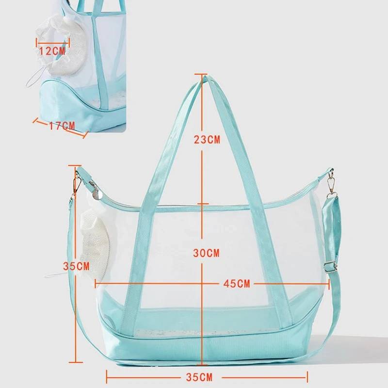 Cat Carrier Breathable Mesh Pet Travel Carrier for Cats, Dogs Puppy Comfort Portable Folding Pet Carrier Bag