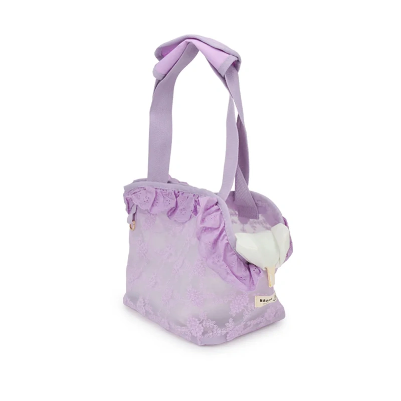 Lace Cat Handbag Puppy Carrier Bag Dog Pet Shoulder Bags for Small Mini Dog