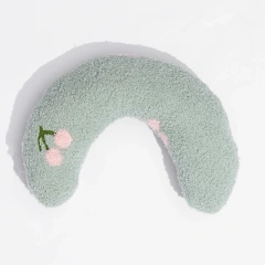 Small Pillow for Pet Cats Dogs Sleeping Mat Neck Guard U-shaped Pillow Soft and Thick Bite Resistant Winter Warm Comfort Pillow