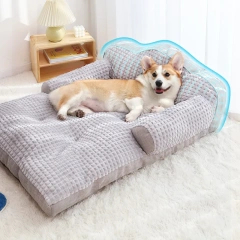 HOOPET Luxury Dogs Cats Bed Soft Warm Pet Sofa for Small Medium Large Dogs Non-slip Kitten Puppy Sleeping Cushion Pet Supplies