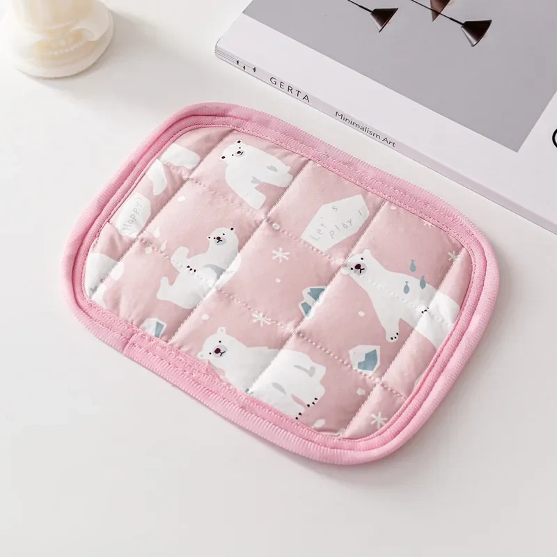 Small Pet Cooler Mat Summer Ice Silk Cool Feeling Pet Mat Hamster Kennel Mat Guinea Pig Chinchilla Rabbit Small Pet Cooling Mat