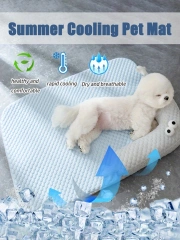 Summer Cooling Mat & Sleeping Pad,Breathable and  Absorbent,Suitable For Small And Medium-Sized Cats and Dogs,Sleeping And Rest