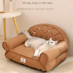 Luxury Dogs and Cats Sofa Waterproof and Non-Stick Fur Four Seasons Small and Medium-Sized Dogs Pet Supplies Puppy Accessories