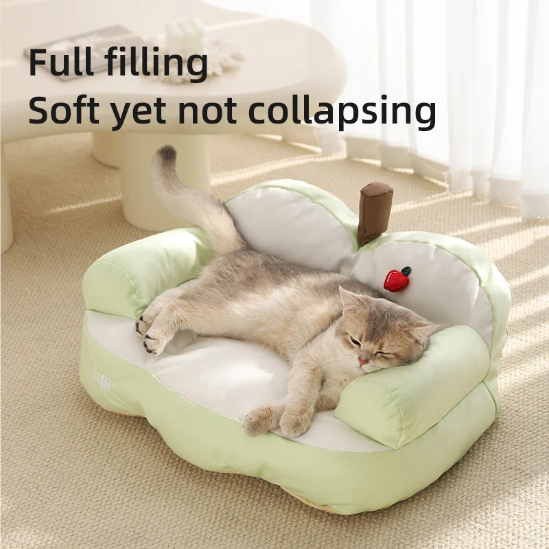 HOOPET Cats Bed House Small Dogs Sofa Beds Waterproof Pet Dog Nest Cat Beds Sofa Comfortable Cat Cushion Washable Pet Supplies
