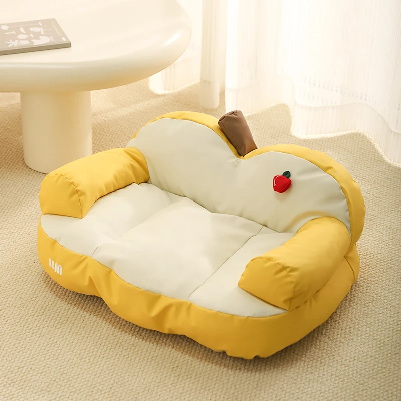 HOOPET Cats Bed House Small Dogs Sofa Beds Waterproof Pet Dog Nest Cat Beds Sofa Comfortable Cat Cushion Washable Pet Supplies