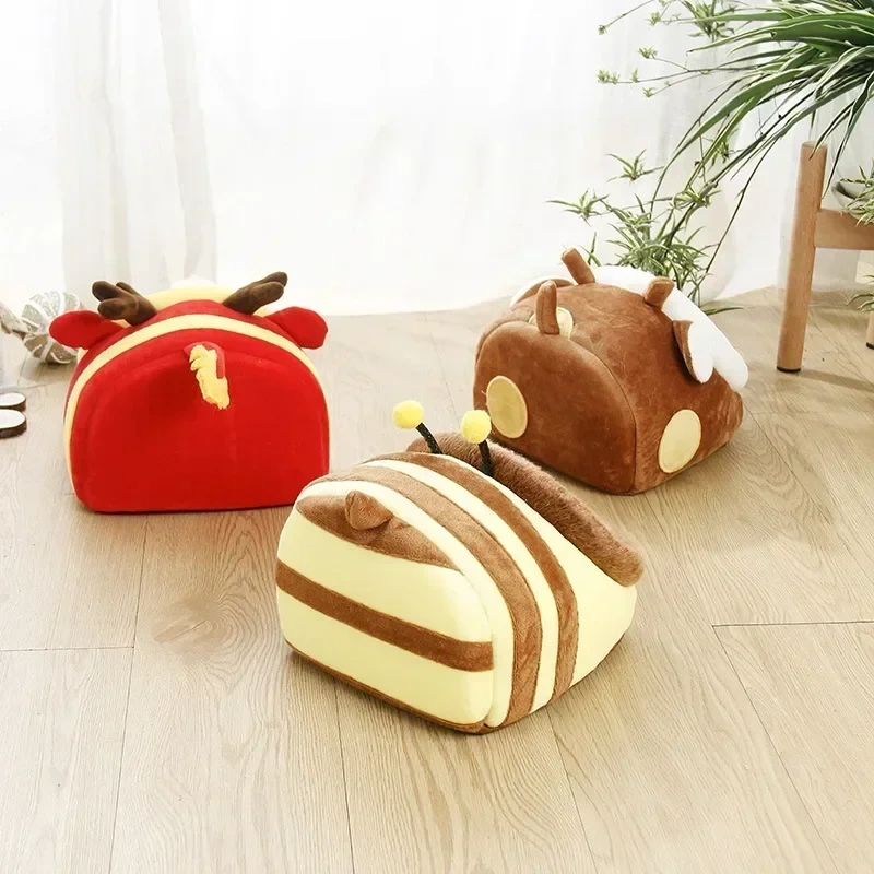 Super Warm Pet Sleep House Hamster Nest Cute Giraffe Shape Guinea Pig Cage Small Animal Accessories zabawki dla świnek morskich