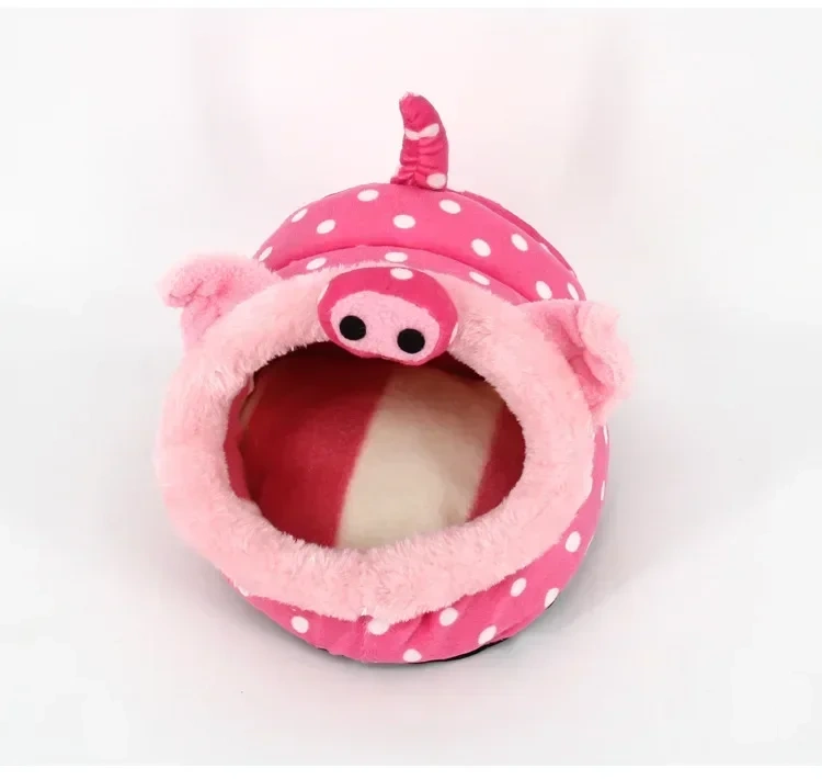 Super Warm Pet Sleep House Hamster Nest Cute Giraffe Shape Guinea Pig Cage Small Animal Accessories zabawki dla świnek morskich