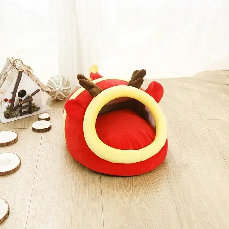 Super Warm Pet Sleep House Hamster Nest Cute Giraffe Shape Guinea Pig Cage Small Animal Accessories zabawki dla świnek morskich