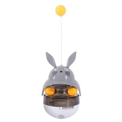 Interactive Cat Feeder Toy,Treat Dispenser Exercise Toys,Feeding Food Toy Dispenser,Car Indoors- Sounding Bell cat tower