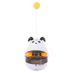 Interactive Cat Feeder Toy,Treat Dispenser Exercise Toys,Feeding Food Toy Dispenser,Car Indoors- Sounding Bell cat tower