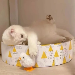 Cat Toy Wind Up Jumping Interactive Gifts Chicken Funny Pet Teaser Kittens Toys Pet Dog Supplies Cats Toys Games Accessories