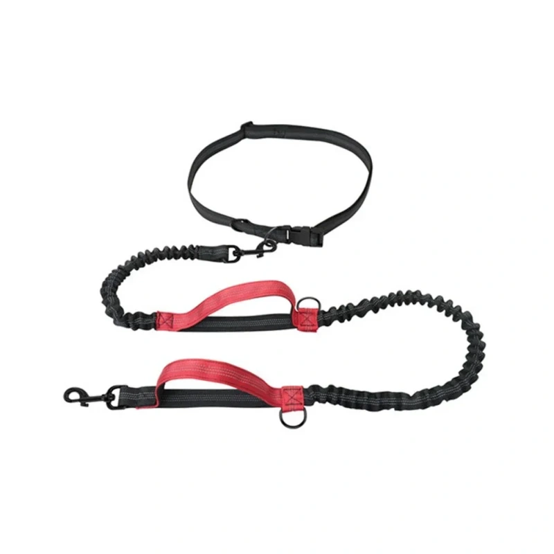 Hand Free Dog Leash for Pet Walking Running Jogging Adjustable Dog leash Waist Belt Chest Strap Traction Rope Dog Accessories