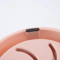 Pet Slow Food Bowl Anti-choking Feeder PP Plastic Dish Bowl Home Dog Eating Plate Anti-gulping Feeding Supplies