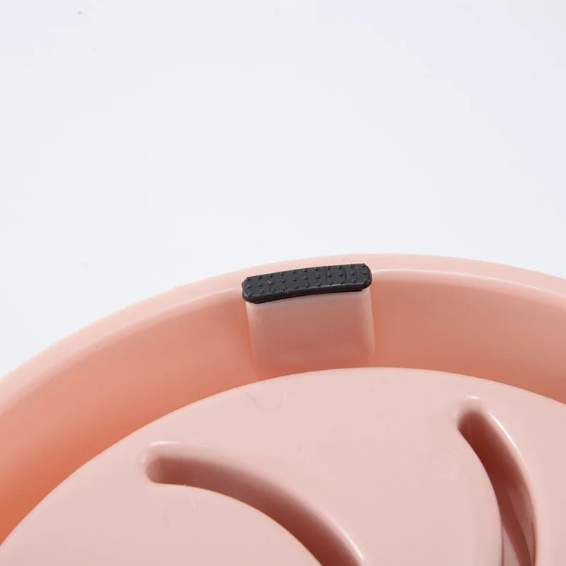 Pet Slow Food Bowl Anti-choking Feeder PP Plastic Dish Bowl Home Dog Eating Plate Anti-gulping Feeding Supplies
