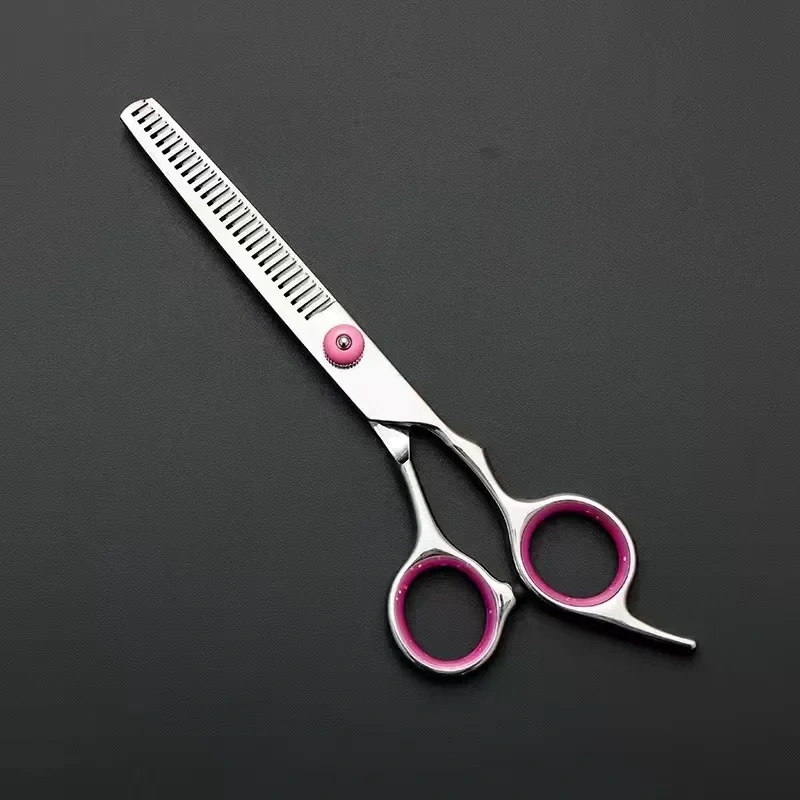 Premium Titanium Coated Dog Grooming Scissors with Safety Round Tips - Professional Grade Kit for Precise and Safe Trimming