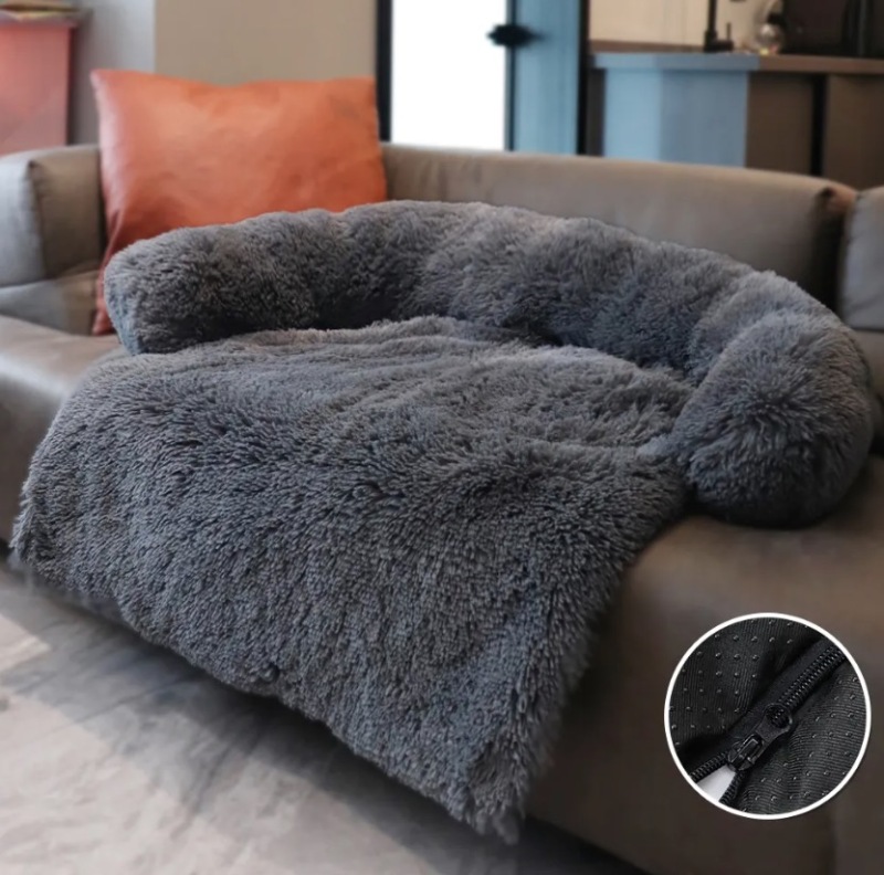 Wholesale New Design Luxury Dog Bed Blanket Sofa Waterproof Dog Cat Pet Blanket for bed With Pillow