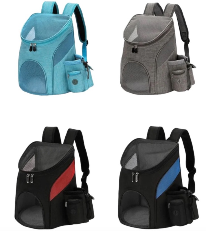 Portable Pet Dog Backpack Large Capacity Breathable Pet Cat Backpack Outdoor Travel Pet Carrier
