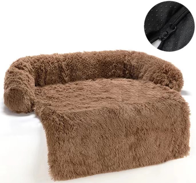 Wholesale New Design Luxury Dog Bed Blanket Sofa Waterproof Dog Cat Pet Blanket for bed With Pillow