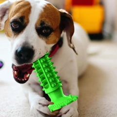 Dog Toys Grinding Teeth Toy For Puppy Cleaning Teeth With Serrated Teething Bump Puppy Essentials Toothbrush For Home Pet