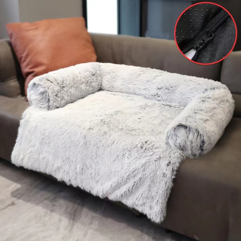 Wholesale New Design Luxury Dog Bed Blanket Sofa Waterproof Dog Cat Pet Blanket for bed With Pillow