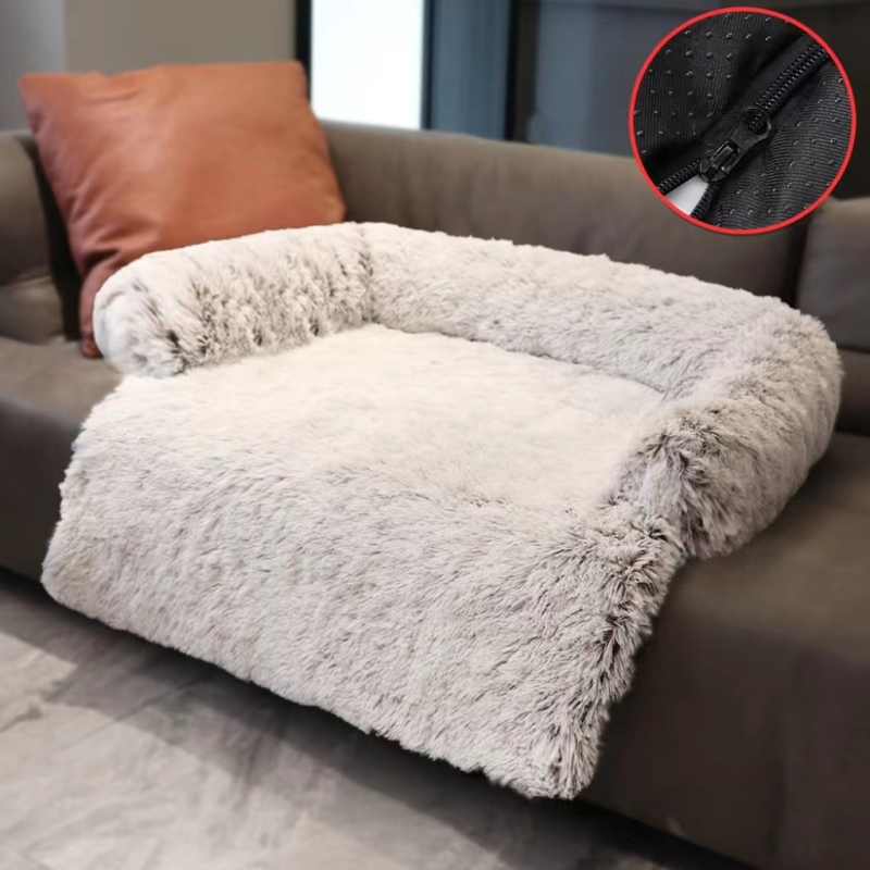 Wholesale New Design Luxury Dog Bed Blanket Sofa Waterproof Dog Cat Pet Blanket for bed With Pillow