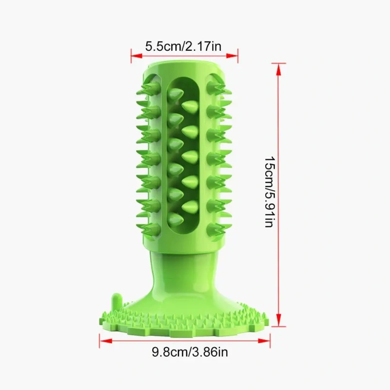Dog Toys Grinding Teeth Toy For Puppy Cleaning Teeth With Serrated Teething Bump Puppy Essentials Toothbrush For Home Pet