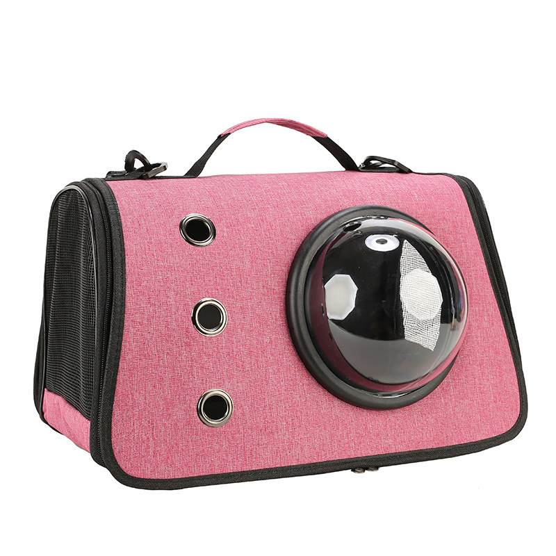 Pet carrier outdoor shoulder bag foldable dog carrier bag portable