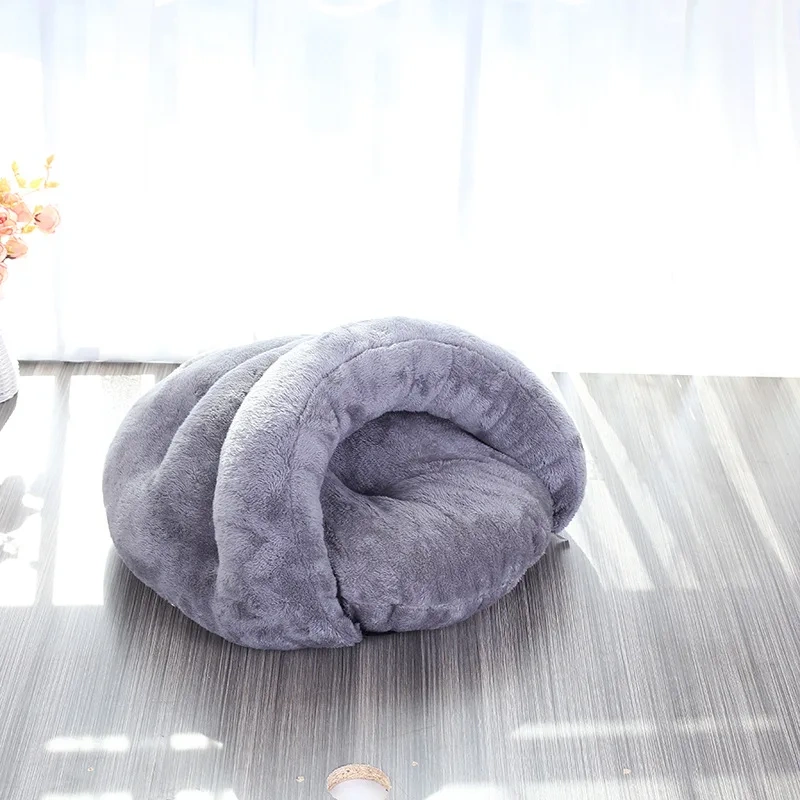 Customized Wholesale removable cat bed house semi-enclosed pet luxury dog cat New design Play cat house dog bed