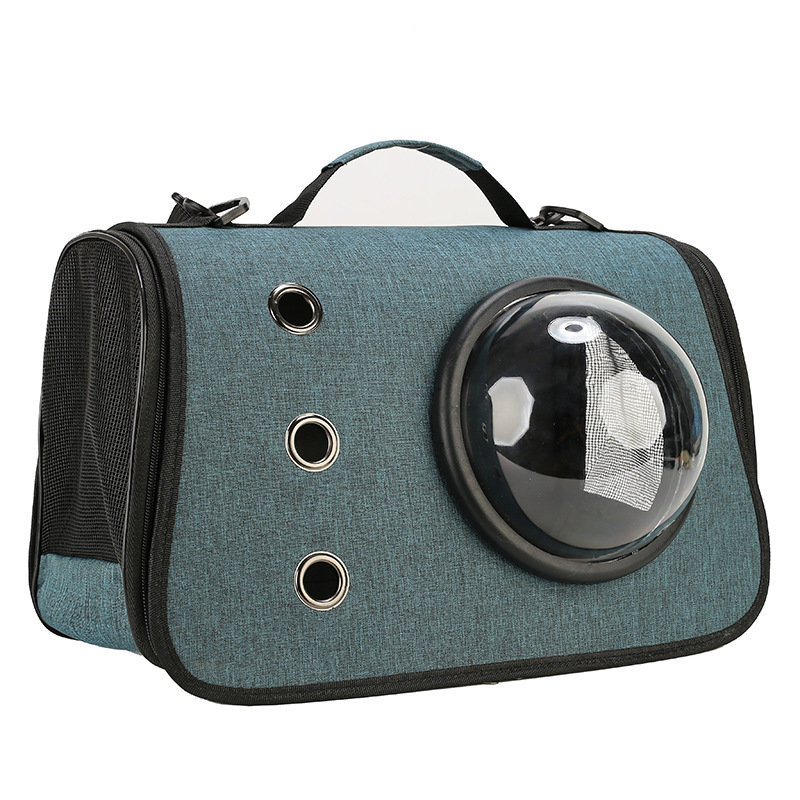 Pet carrier outdoor shoulder bag foldable dog carrier bag portable