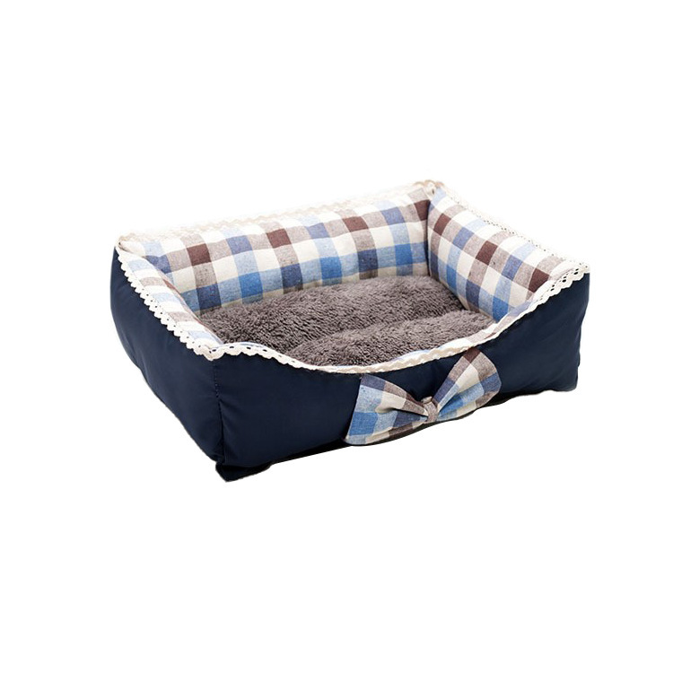 Manufacturers Lace bow pet nest mats washable eco friendly wholesale dog beds
