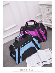 Factory Supply Cat Carrier Breathable Cat And Dog Travel Bag Portable Airline Approved Pet Carrier