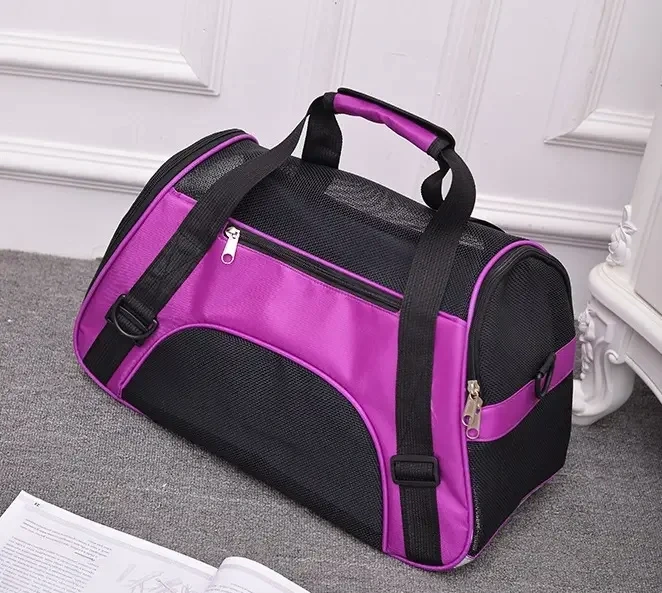 Factory Supply Cat Carrier Breathable Cat And Dog Travel Bag Portable Airline Approved Pet Carrier