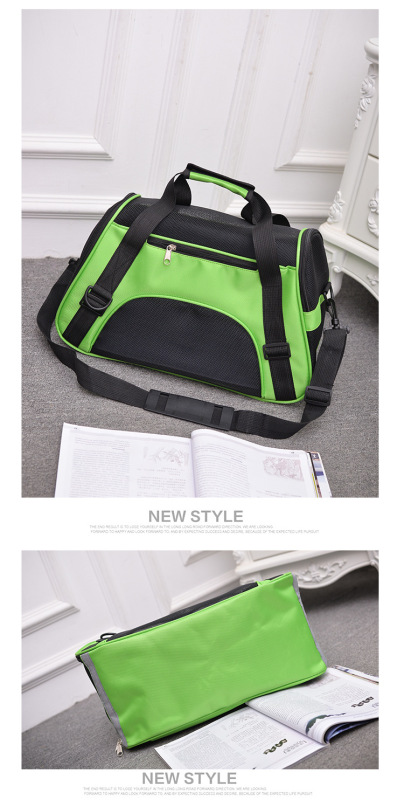 Factory Supply Cat Carrier Breathable Cat And Dog Travel Bag Portable Airline Approved Pet Carrier