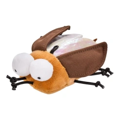 Funny  Cat Plush Toy Portable Bee Shape Pet Cat Plush Squeaky Toy Soft Lightweight Pet Interactive Toy Pet Supplies
