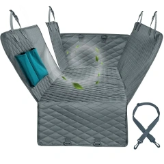 Pet Car Seat Cover Waterproof Dog Carriers Car Rear Back Seat Mat For Dogs Cats Hommock Non-slip Safety Dog Cushion Pet Supplies