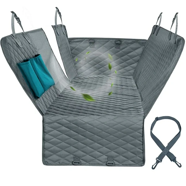 Pet Car Seat Cover Waterproof Dog Carriers Car Rear Back Seat Mat For Dogs Cats Hommock Non-slip Safety Dog Cushion Pet Supplies