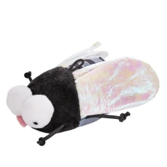 Funny  Cat Plush Toy Portable Bee Shape Pet Cat Plush Squeaky Toy Soft Lightweight Pet Interactive Toy Pet Supplies