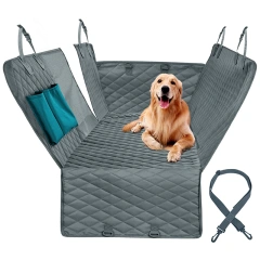 Pet Car Seat Cover Waterproof Dog Carriers Car Rear Back Seat Mat For Dogs Cats Hommock Non-slip Safety Dog Cushion Pet Supplies