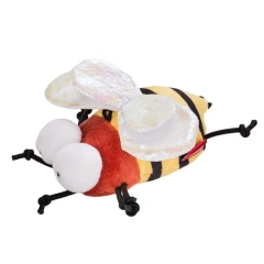Funny  Cat Plush Toy Portable Bee Shape Pet Cat Plush Squeaky Toy Soft Lightweight Pet Interactive Toy Pet Supplies