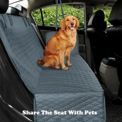 Pet Car Seat Cover Waterproof Dog Carriers Car Rear Back Seat Mat For Dogs Cats Hommock Non-slip Safety Dog Cushion Pet Supplies