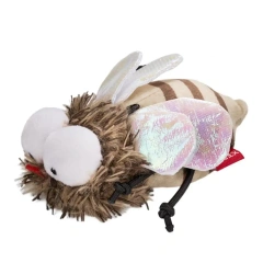 Funny  Cat Plush Toy Portable Bee Shape Pet Cat Plush Squeaky Toy Soft Lightweight Pet Interactive Toy Pet Supplies