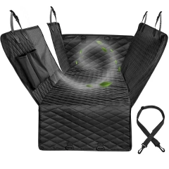 Pet Car Seat Cover Waterproof Dog Carriers Car Rear Back Seat Mat For Dogs Cats Hommock Non-slip Safety Dog Cushion Pet Supplies