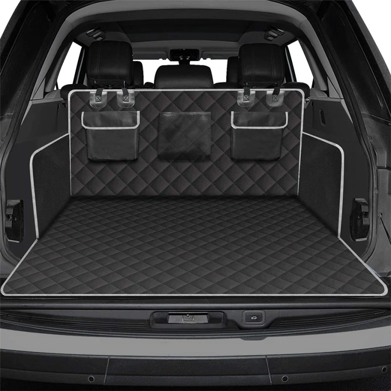 SEAMETAL Trunk Cargo Liner for Pet 5-Layer Thicken Oxford Cloth Trunk Carpet Waterproof Anti Slip Wear-Resistant Cushion for Dog