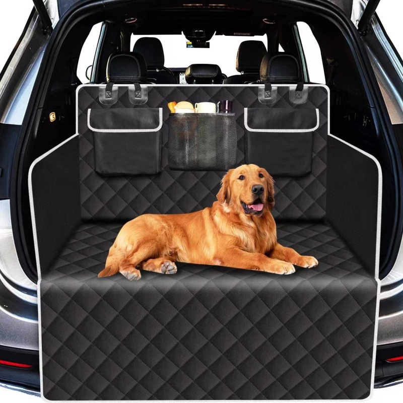 Trunk Cargo Liner for Pet 5-Layer Thicken Oxford Cloth Trunk Carpet Waterproof Anti Slip Wear-Resistant Cushion for Dog