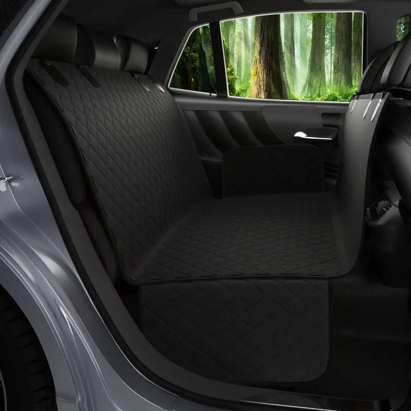 Dog Car Seat Cover Waterproof Pet Travel Dog Carrier Hammock Car Rear Back Seat Protector Mat Safety Carrier For Dogs Safety Pad